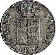 6 Kreuzers - William I obverse image