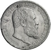 3 Mark - William II obverse image
