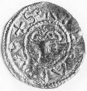 Denier au nom d'Otton III obverse image