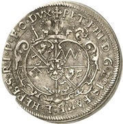 3 Kreuzers - Peter Philip of Dernbach Death obverse image