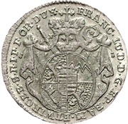 3 Kreuzers - Francis Louis of Erthal Death obverse image