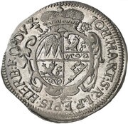 3 Kreuzers Sterbegroschen) - John Hartmann of Rosenbach (Death obverse image