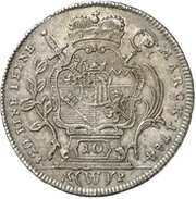10 Kreuzers - Adam Frederick of Seinsheim, Germany, 1763-1767 reverse image