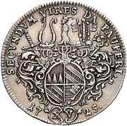 15 Kreuzers - Christoph Francis of Hutten, Germany, 1725 reverse image