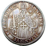 1 Guldenthaler - John Gottfried of Aschhausen, Germany, 1619 reverse image