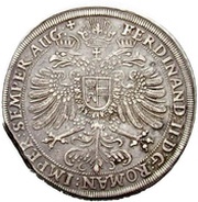 1 Thaler - Philip Adolph of Ehrenberg, Germany, 1623-1631 reverse image