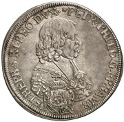 1 Thaler - Peter Philip of Dernbach obverse image