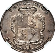 1 Thaler - George Charles of Fechenbach, Germany, 1795 reverse image