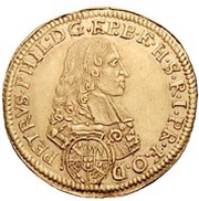 1 Goldgulden - Peter Philip of Dernbach Neujahrsgoldgulden obverse image