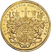 2 Ducats - Frederick Charles of Schönborn, Germany, 1729-1731 reverse image