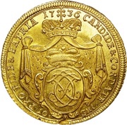 10 Gulden - Frederick Charles of Schonborn, Germany, 1735-1736 reverse image