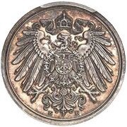 1 Pfennig - Wilhelm II Pattern obverse image