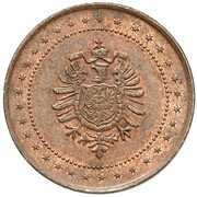 2 Pfennig - Wilhelm I Pattern obverse image