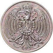 25 Pfennig - Wilhelm II Pattern obverse image