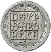 50 Pfennig Pattern obverse image