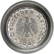 10 Reichspfennig Allied Occupation - Pattern obverse image