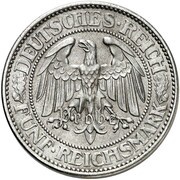 5 Reichsmark Pattern obverse image