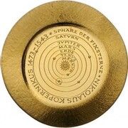 5 Deutsche Mark Nicolaus Copernicus - Pattern, Germany, 1973 reverse image