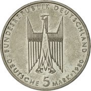 5 Deutsche Mark Kölner Dom obverse image