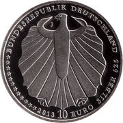 10 Euros Schneewittchen; Silver Proof Issue obverse image