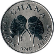 50 Cedis magnetic obverse image