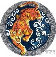 5 Cedis Year of the Tiger, Ghana, 2022 reverse image