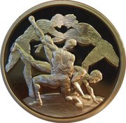10 Euros Wrestling reverse image