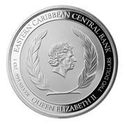 2 Dollars - Elizabeth II Coat of Arms; Colorised obverse image