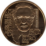 50 Euros Viktor Frankl obverse image