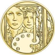 50 Euros Tina Blau reverse image