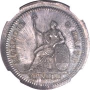 30 Sols - Henri Christophe Essai obverse image