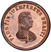 6 Centimes - Faustin I Essai obverse image
