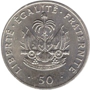 50 Centimes reverse image