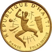 50 Gourdes Folk Dance obverse image