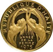 200 Gourdes International Women's Year obverse image