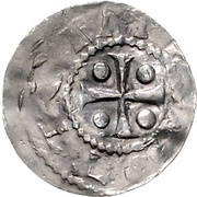 Denier - Otto III Würzburg mint obverse image