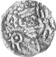 Denier - Henry III Augsburg mint obverse image