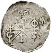 Denier - Henry III Celles mint, Holy Roman Empire, 1046-1056 reverse image