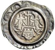 Denier Bracteate - Henry VI Donauworth mint obverse image