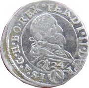 1 Kreuzer - Ferdinand II St Pölten obverse image