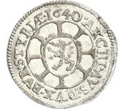 1 Kreuzer - Ferdinand III Graz reverse image
