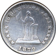 5 Centavos reverse image