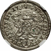 1 Kreuzer - Charles VI Graz reverse image