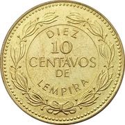10 Centavos Non-Magnetic reverse image