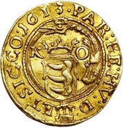 1 Ducat - Gábor Báthori, Hungary, 1613 reverse image
