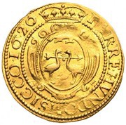1 Florin - Gábor Bethlen, Hungary, 1619-1620 reverse image