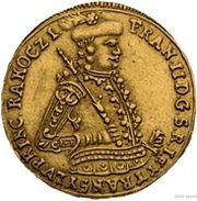 1 Ducat - II Ferenc Rákóczi obverse image