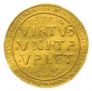 5 Florins - Kristóf Báthori, Hungary, 1577 reverse image
