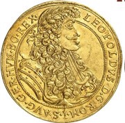 5 Ducats - Leopold I Kolozsvár obverse image