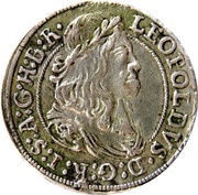 3 Kreuzers - Leopold I Hall obverse image